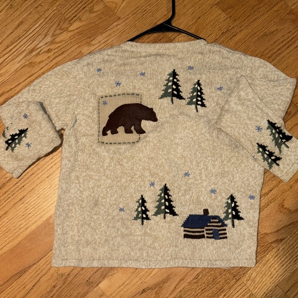 1990s vintage Christopher and Banks patchwork sweater size small rare sweater - Picture 10 of 10